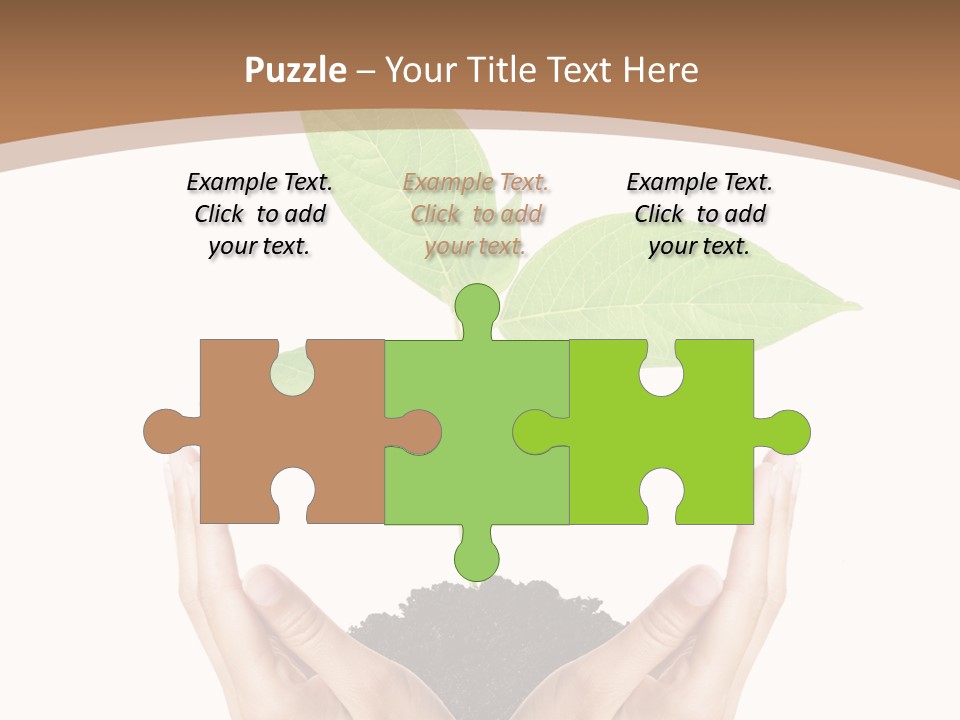 Stem Responsibility Growth PowerPoint Template