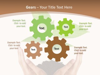 Stem Responsibility Growth PowerPoint Template