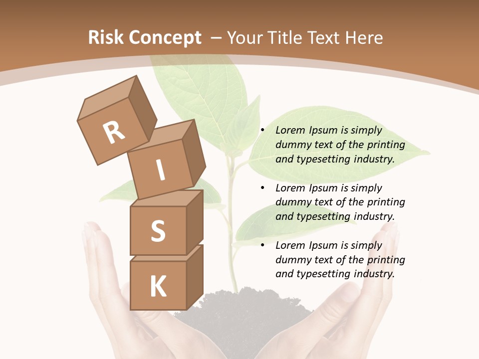 Stem Responsibility Growth PowerPoint Template