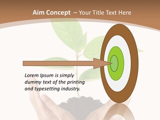 Stem Responsibility Growth PowerPoint Template