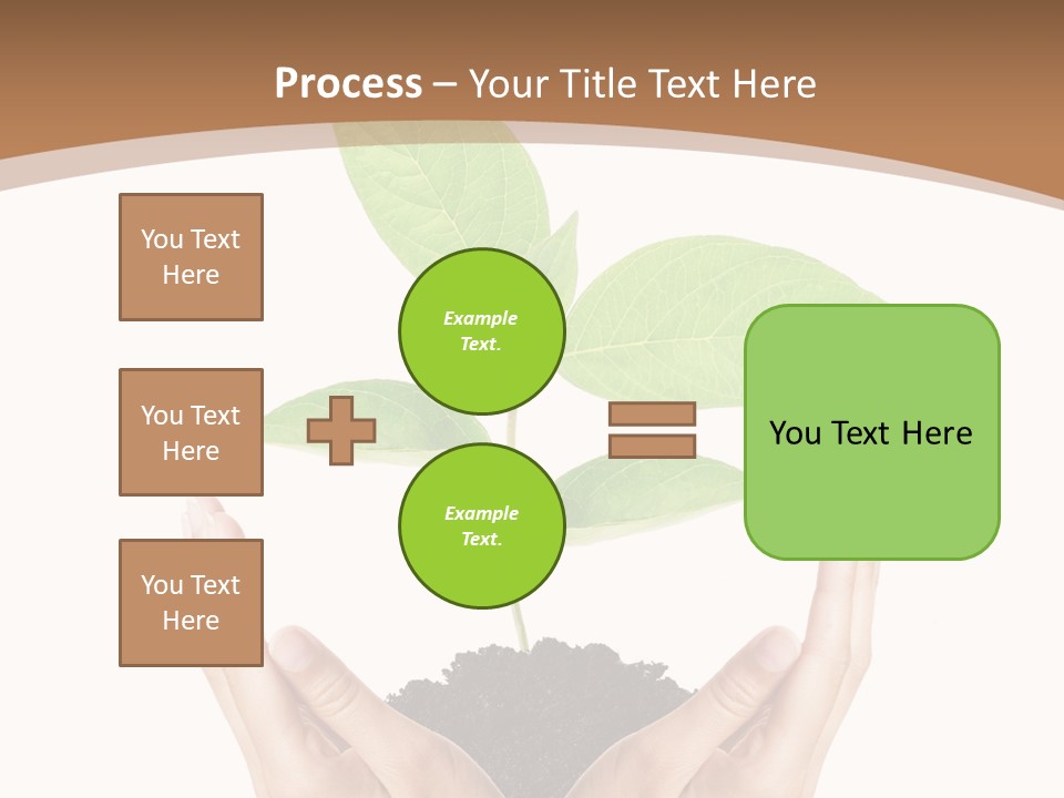 Stem Responsibility Growth PowerPoint Template