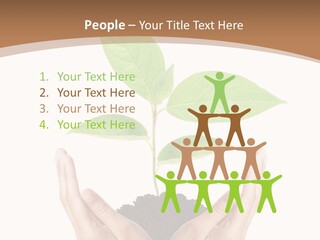 Stem Responsibility Growth PowerPoint Template