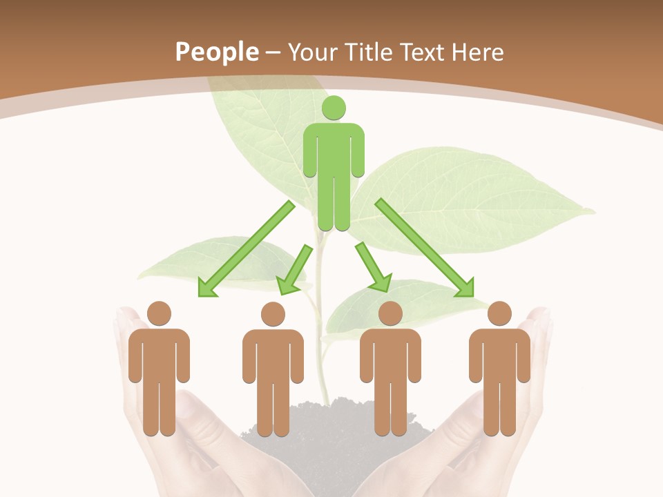 Stem Responsibility Growth PowerPoint Template