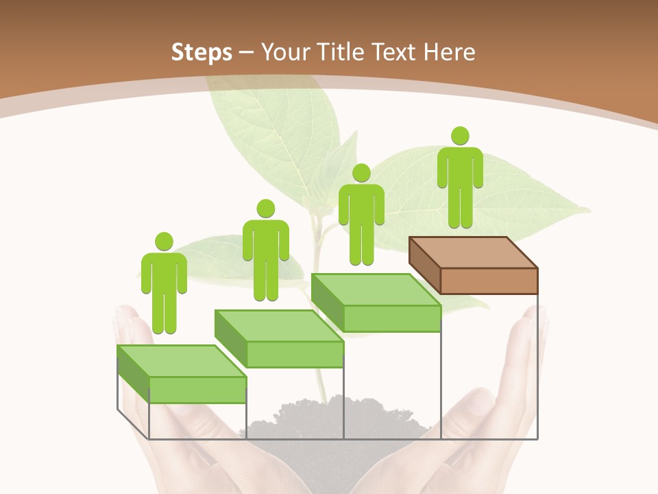 Stem Responsibility Growth PowerPoint Template