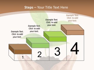 Stem Responsibility Growth PowerPoint Template