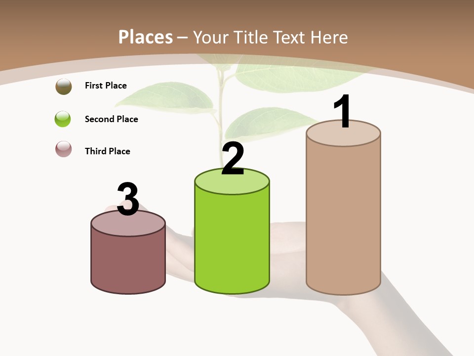Compost Dirt Ground PowerPoint Template