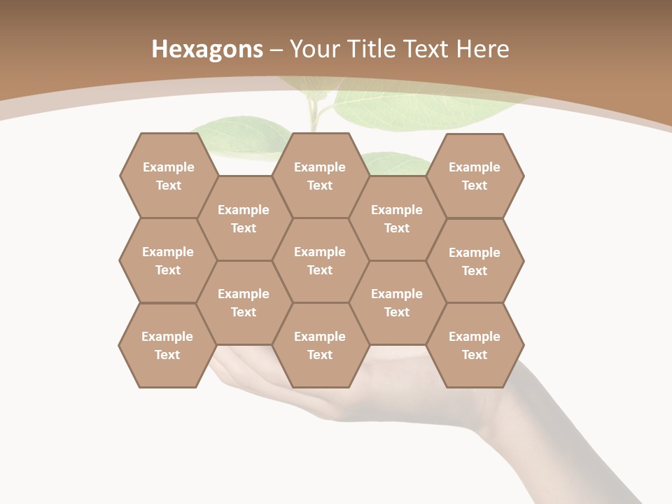 Compost Dirt Ground PowerPoint Template