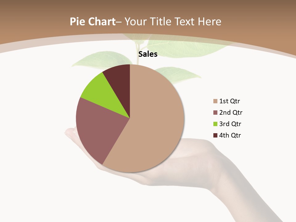 Compost Dirt Ground PowerPoint Template