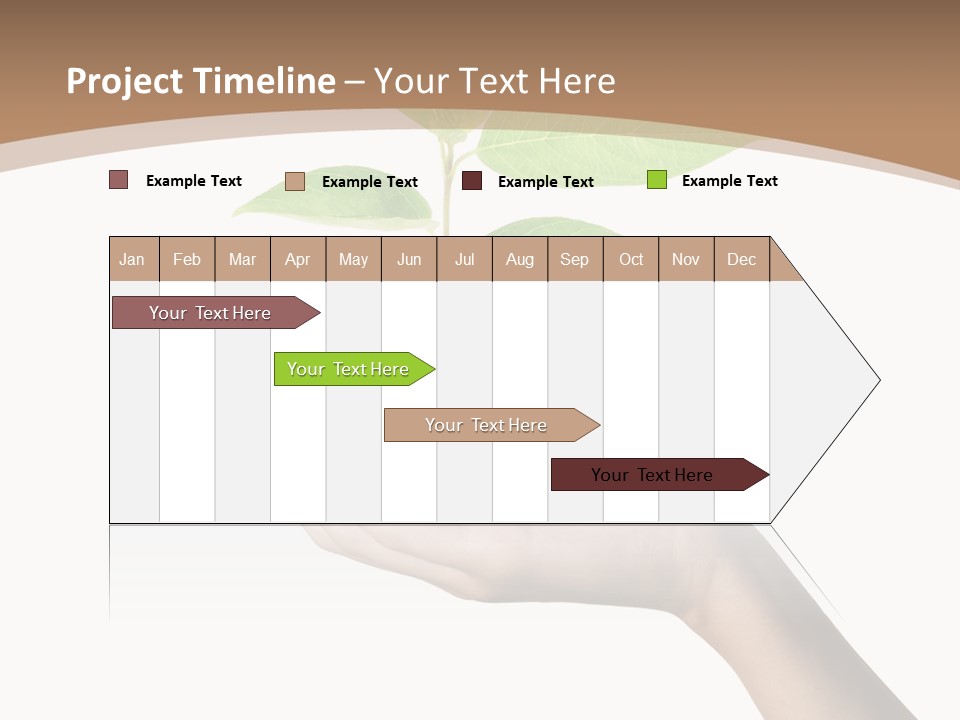 Compost Dirt Ground PowerPoint Template