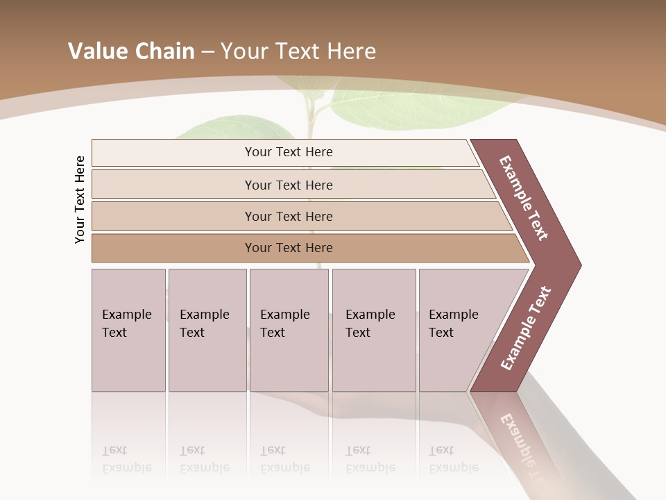 Compost Dirt Ground PowerPoint Template