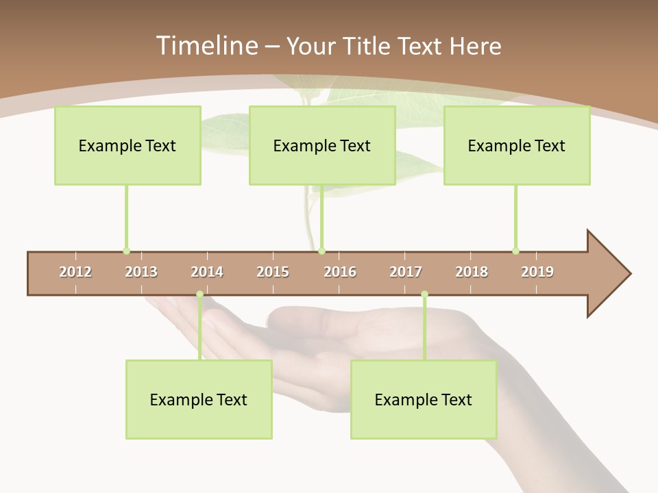 Compost Dirt Ground PowerPoint Template