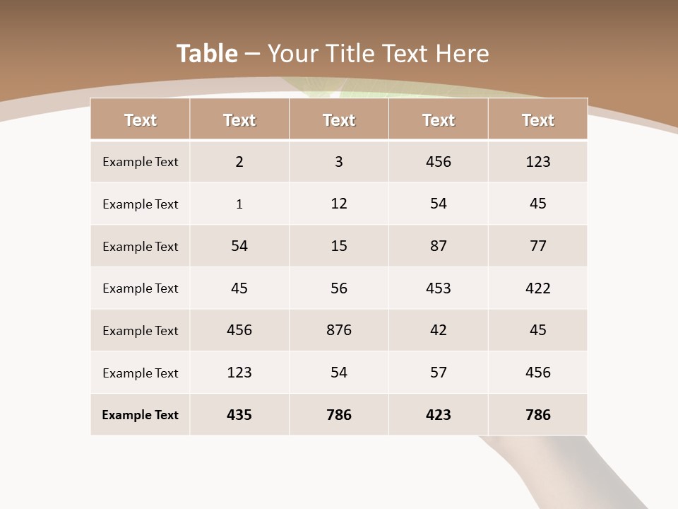 Compost Dirt Ground PowerPoint Template