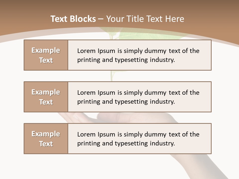 Compost Dirt Ground PowerPoint Template