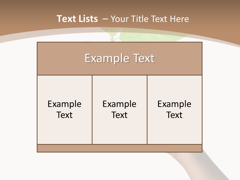 Compost Dirt Ground PowerPoint Template