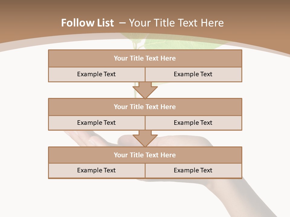 Compost Dirt Ground PowerPoint Template