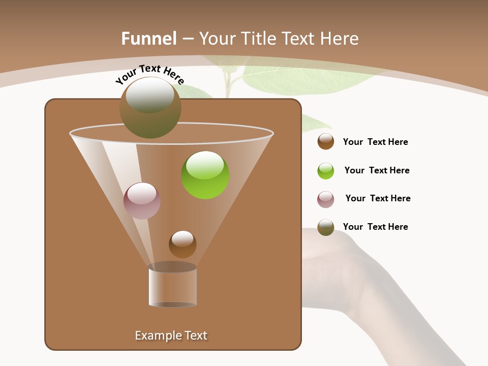 Compost Dirt Ground PowerPoint Template