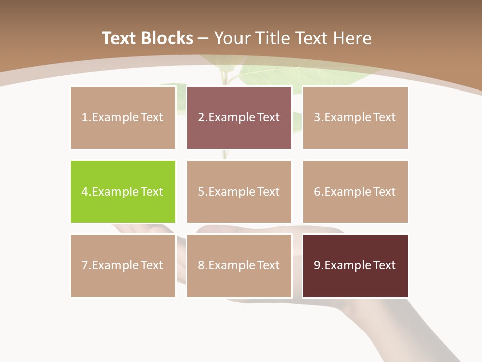 Compost Dirt Ground PowerPoint Template