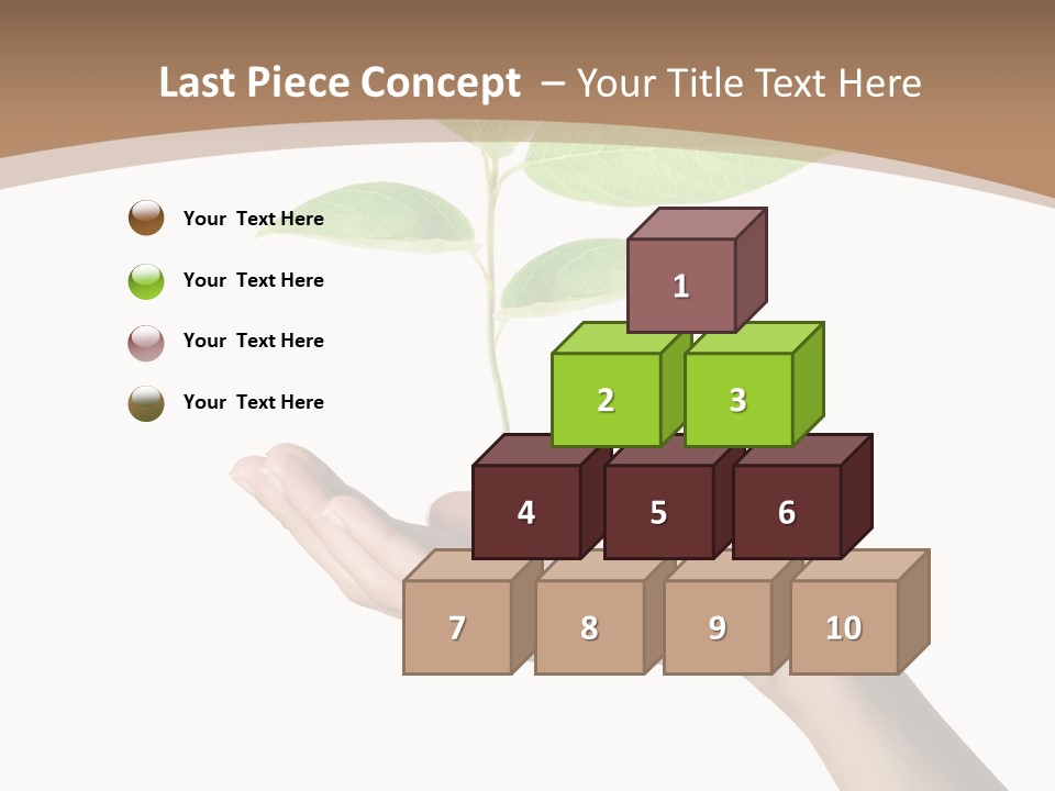 Compost Dirt Ground PowerPoint Template