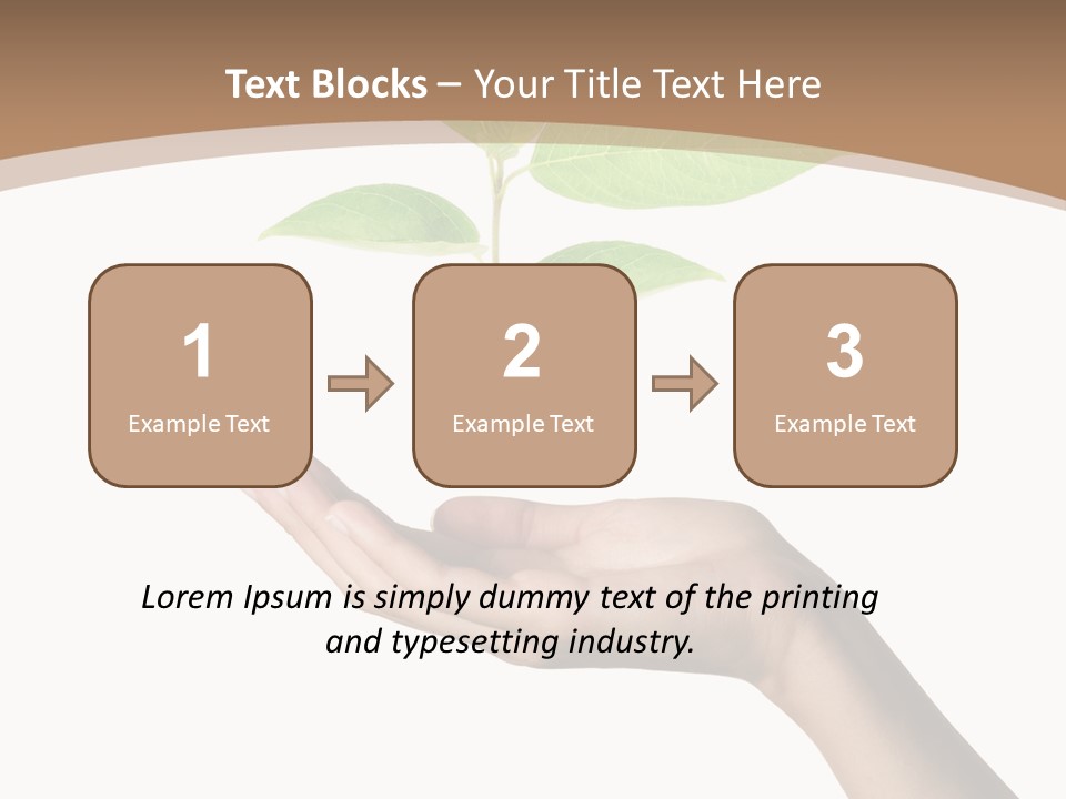 Compost Dirt Ground PowerPoint Template