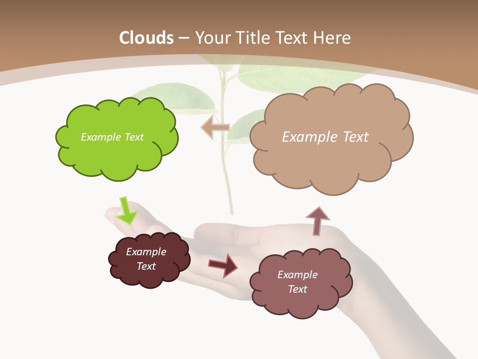 Compost Dirt Ground PowerPoint Template