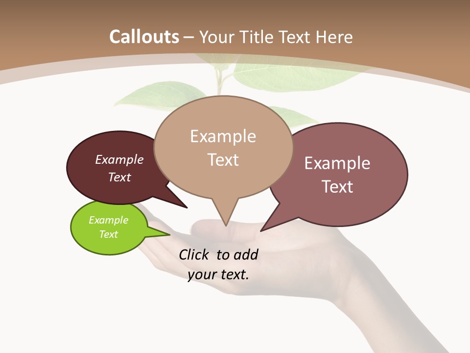 Compost Dirt Ground PowerPoint Template