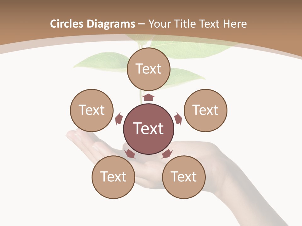 Compost Dirt Ground PowerPoint Template