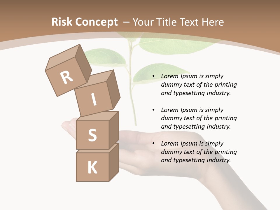 Compost Dirt Ground PowerPoint Template