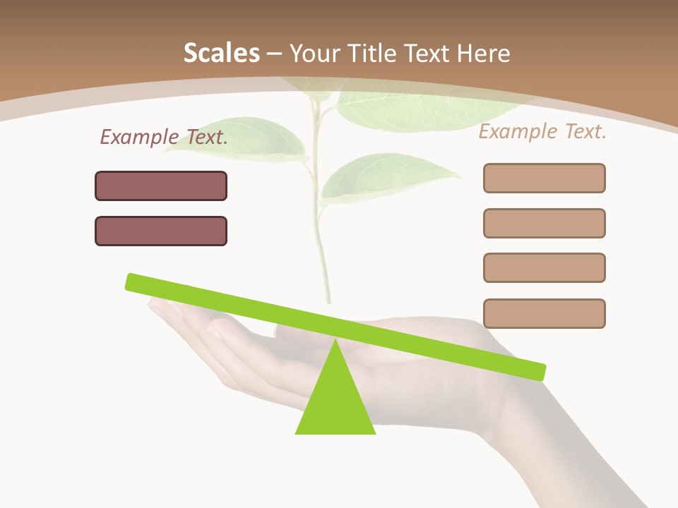 Compost Dirt Ground PowerPoint Template