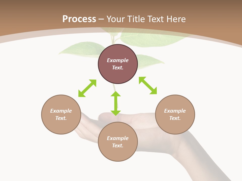 Compost Dirt Ground PowerPoint Template