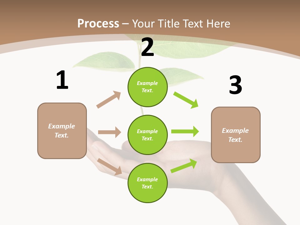 Compost Dirt Ground PowerPoint Template