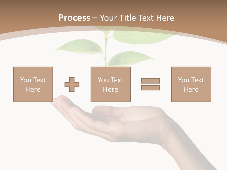 Compost Dirt Ground PowerPoint Template