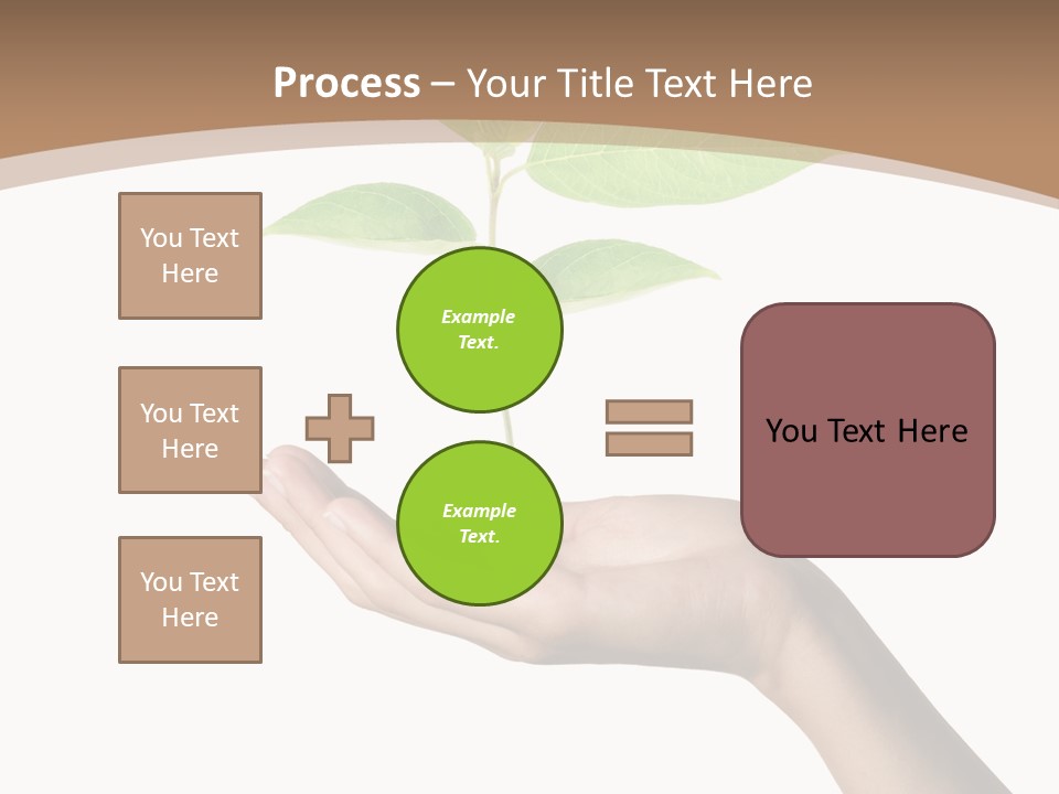 Compost Dirt Ground PowerPoint Template