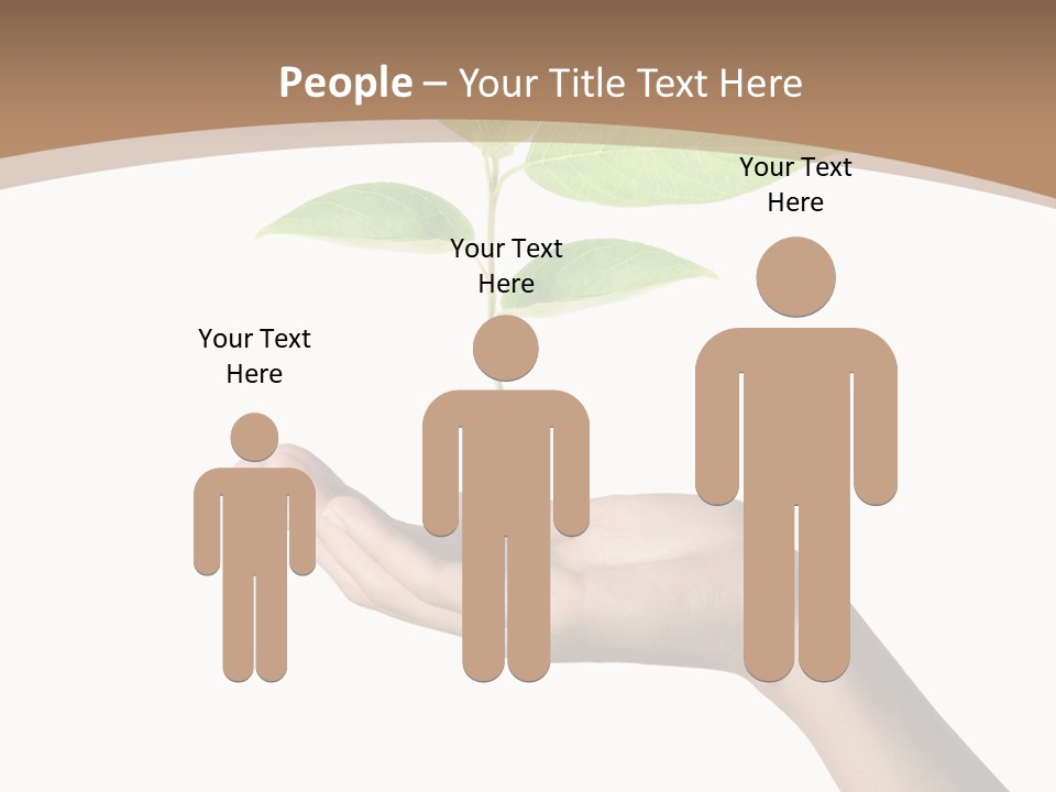 Compost Dirt Ground PowerPoint Template