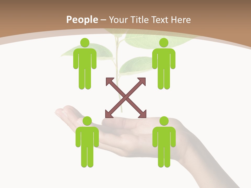 Compost Dirt Ground PowerPoint Template