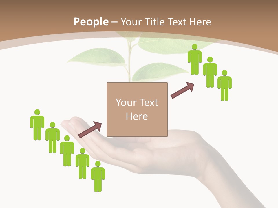 Compost Dirt Ground PowerPoint Template