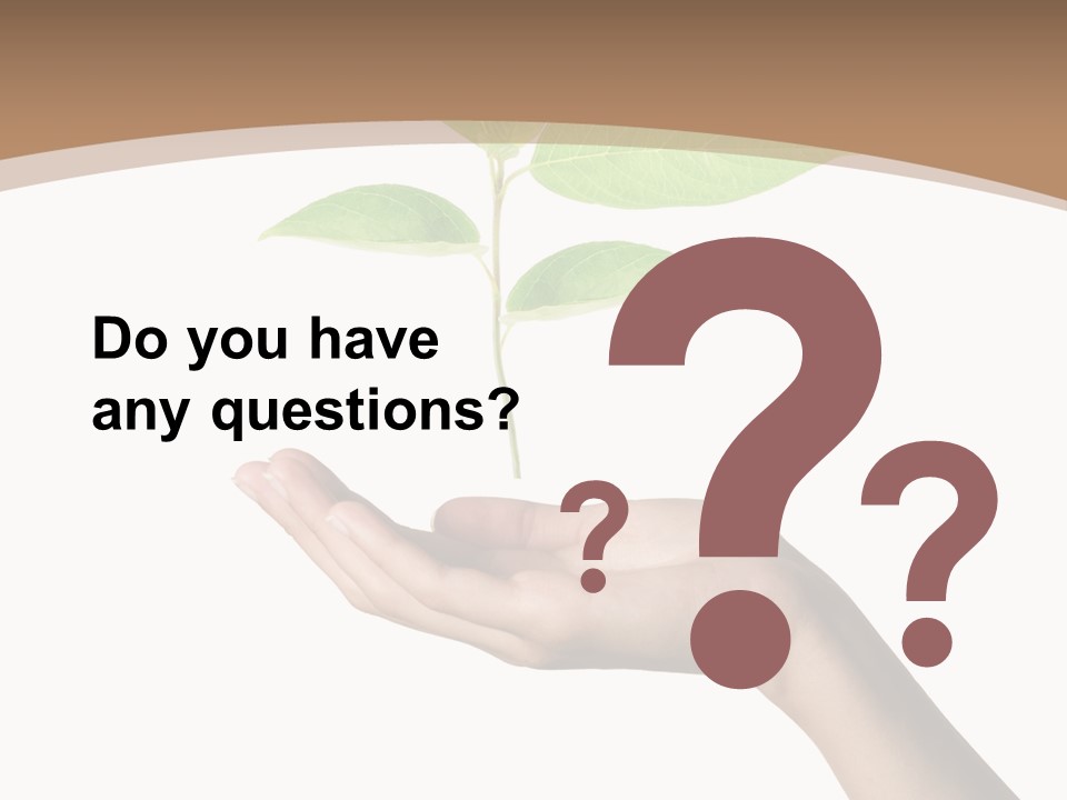 Compost Dirt Ground PowerPoint Template