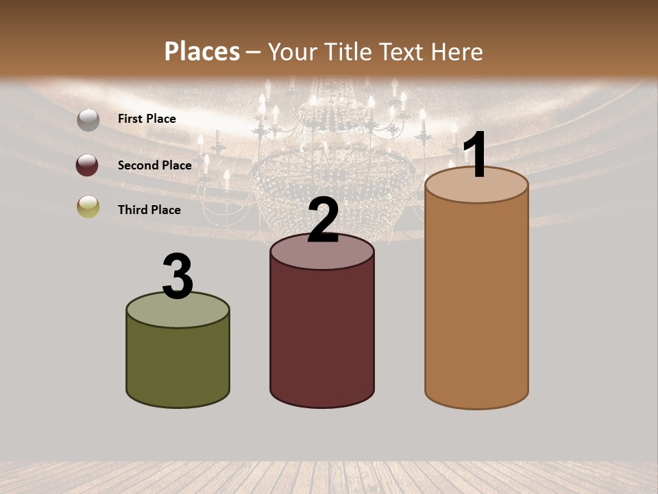 Bulb Glow Background PowerPoint Template