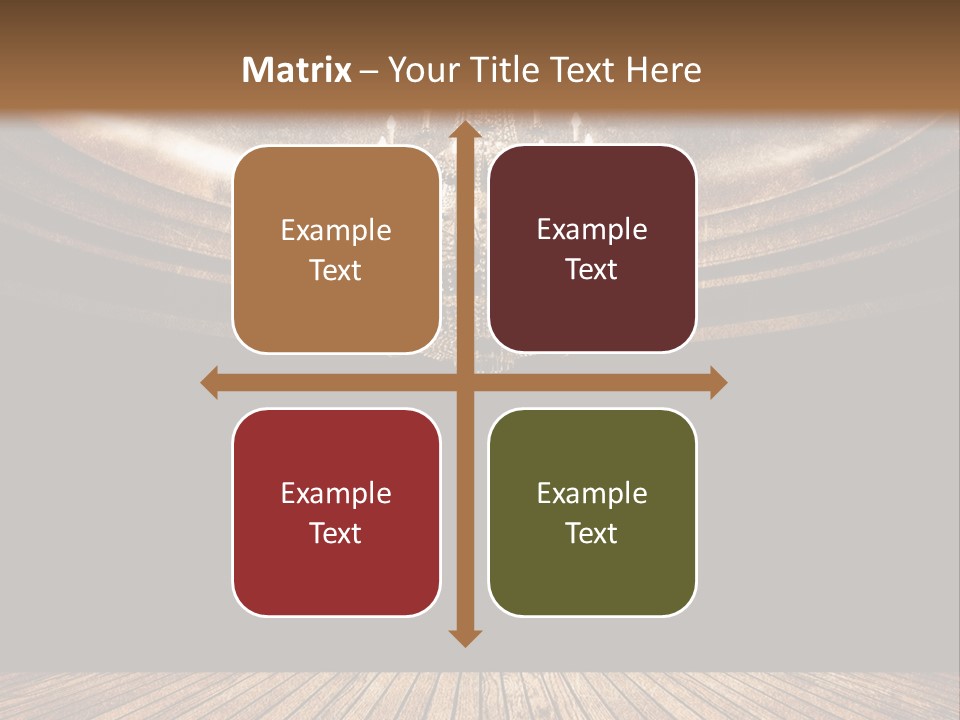 Bulb Glow Background PowerPoint Template