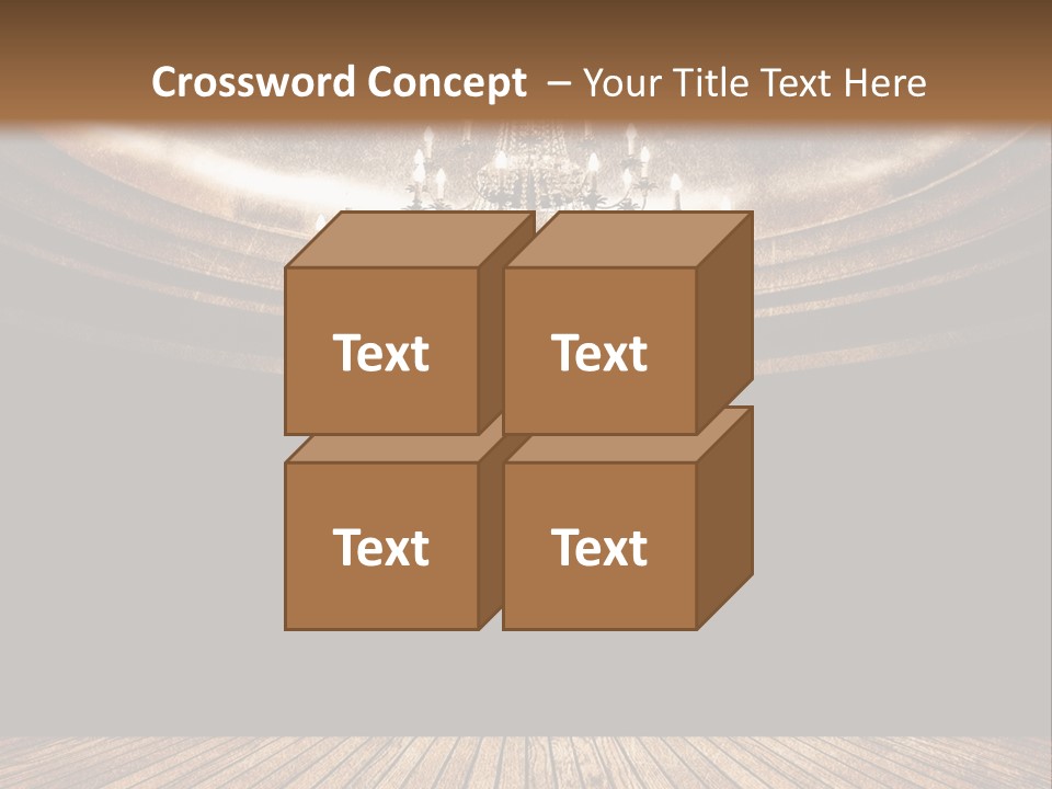 Bulb Glow Background PowerPoint Template