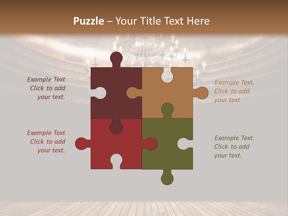 Bulb Glow Background PowerPoint Template