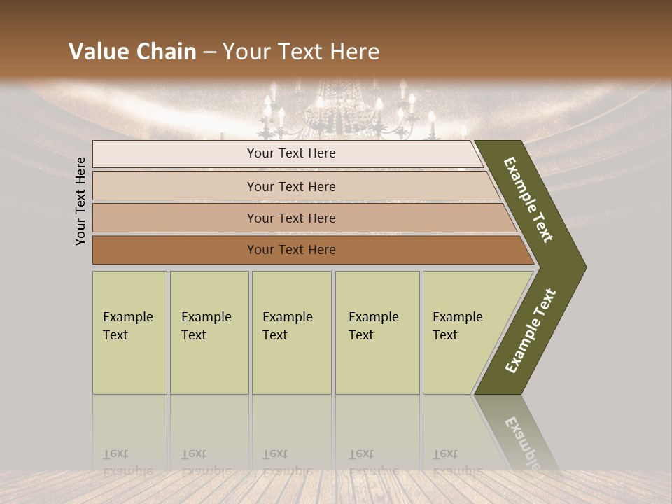 Bulb Glow Background PowerPoint Template
