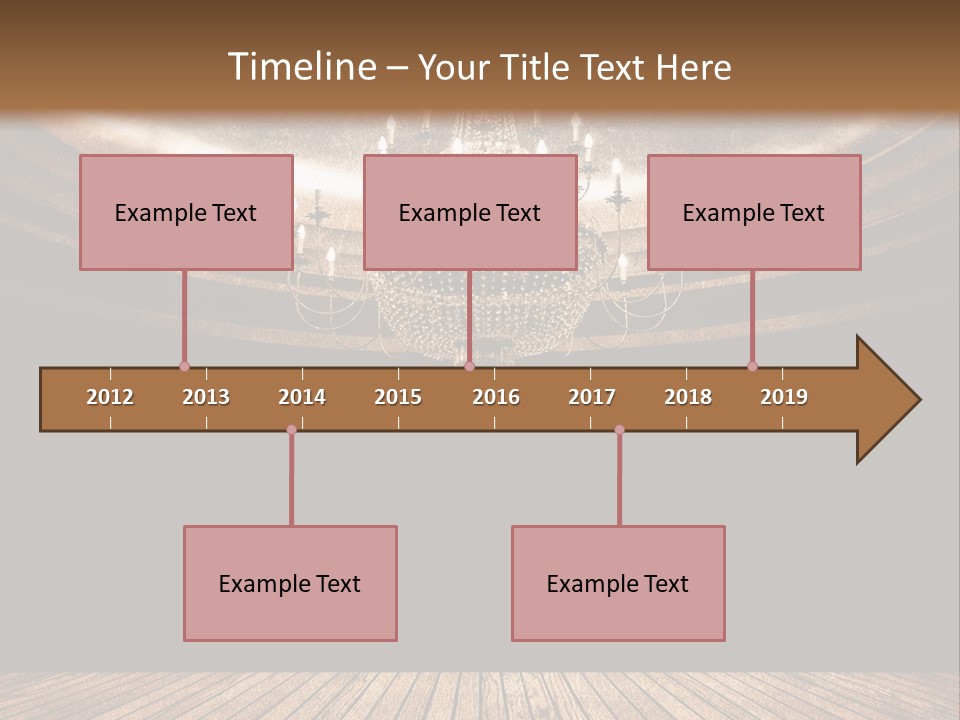 Bulb Glow Background PowerPoint Template