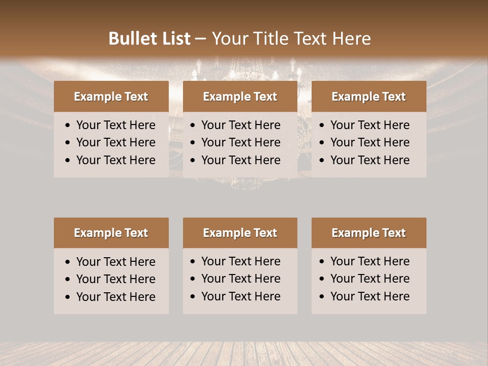 Bulb Glow Background PowerPoint Template