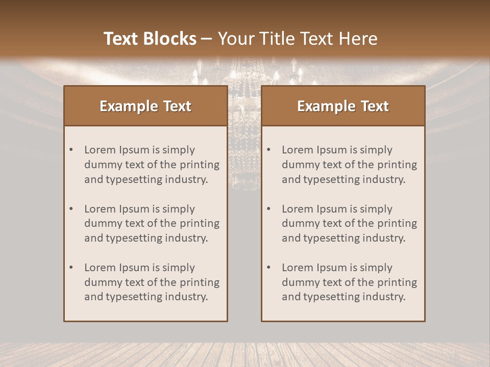 Bulb Glow Background PowerPoint Template