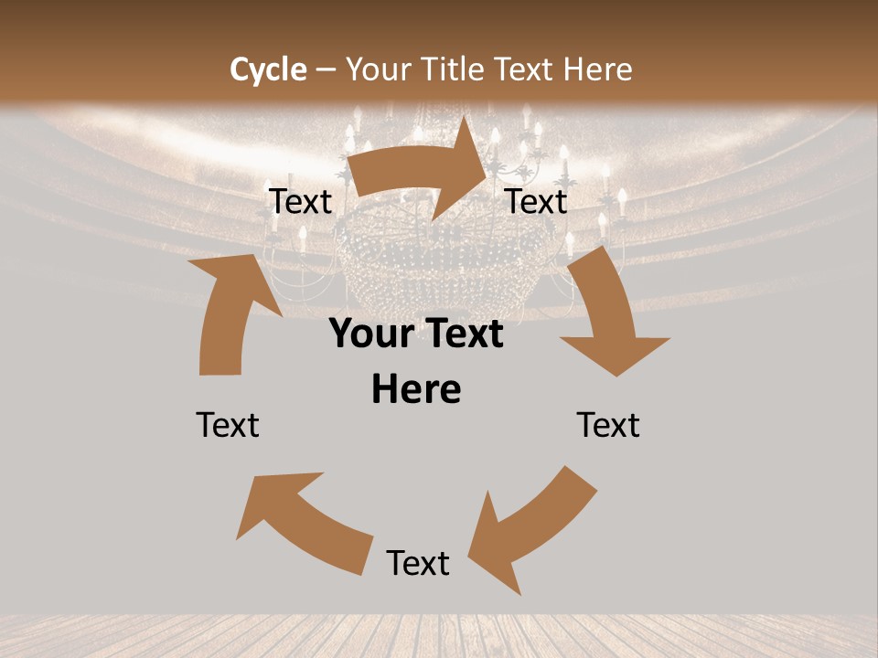 Bulb Glow Background PowerPoint Template