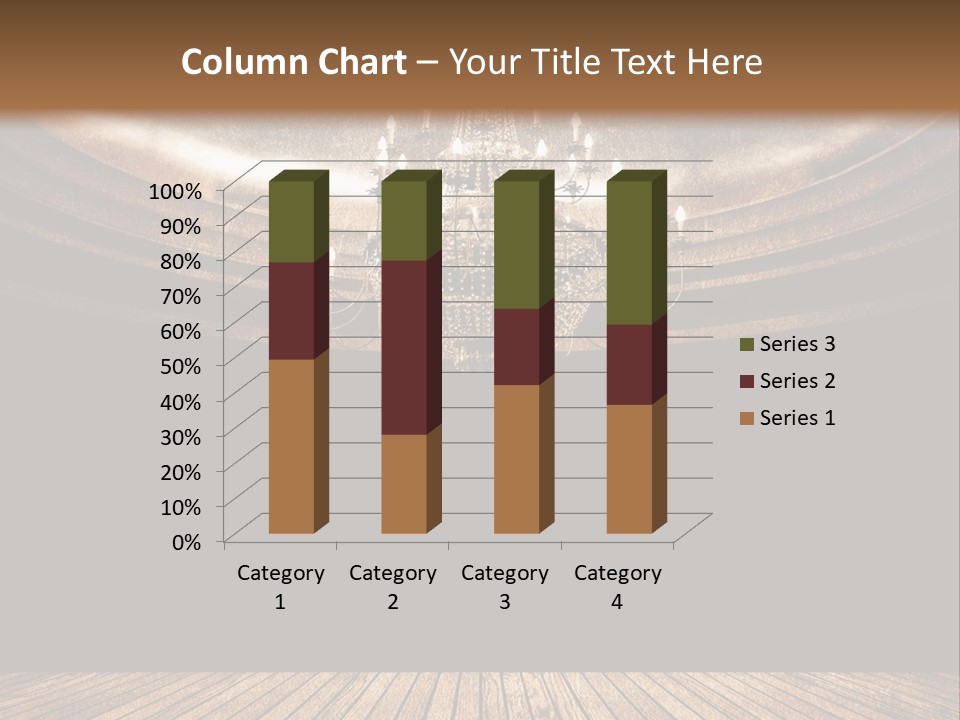Bulb Glow Background PowerPoint Template