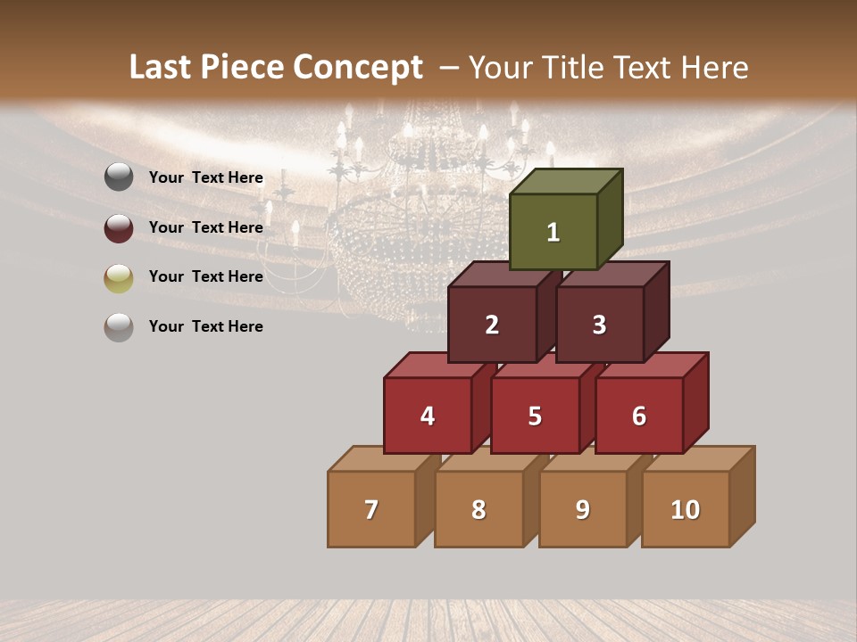 Bulb Glow Background PowerPoint Template