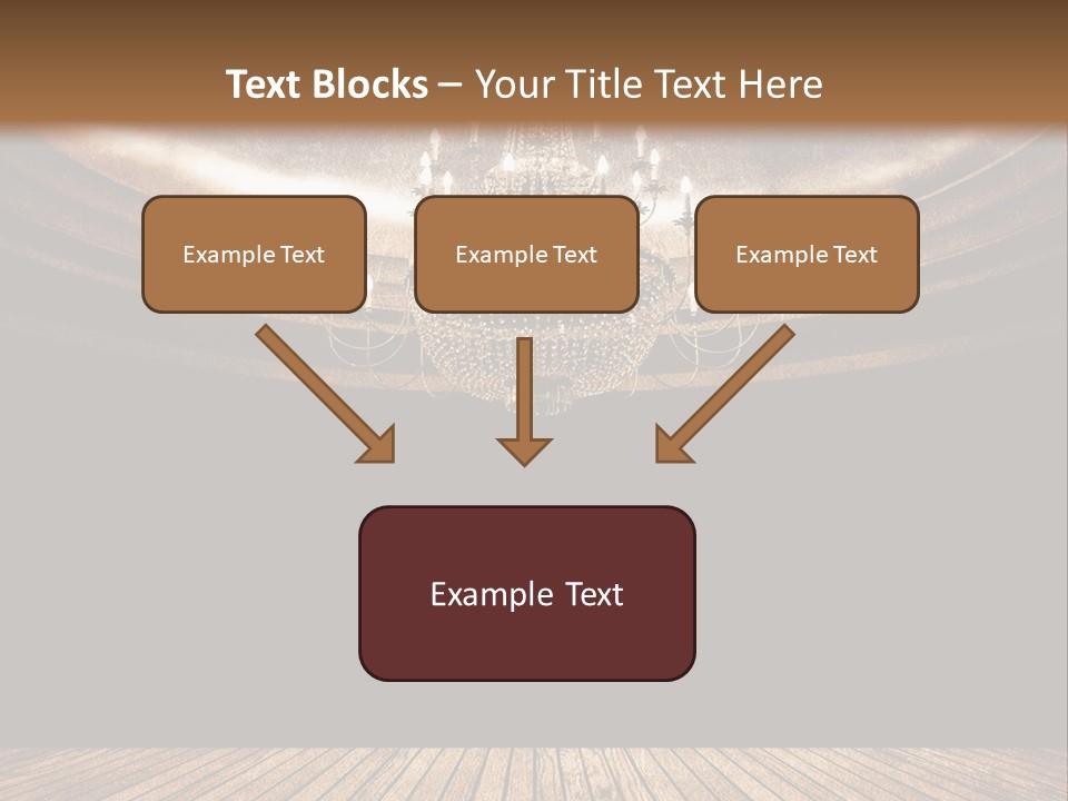 Bulb Glow Background PowerPoint Template