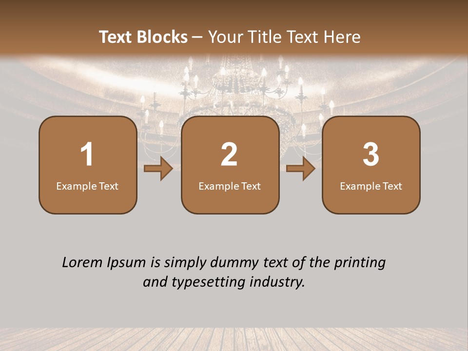 Bulb Glow Background PowerPoint Template