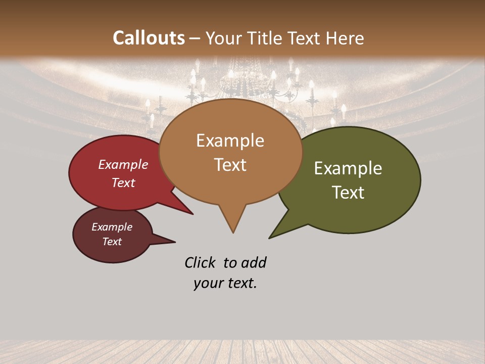 Bulb Glow Background PowerPoint Template